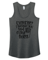 FF: Extra Fries Ladies' Racerback Tank