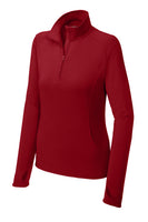 DRAFT: Ladies' Sport-Wick Stretch 1/4-Zip Pullover