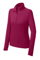 DRAFT: Ladies' Sport-Wick Stretch 1/4-Zip Pullover