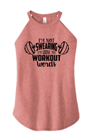 FF: Using My Workout Words Ladies' Rocker Tank