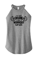 FF: Using My Workout Words Ladies' Rocker Tank