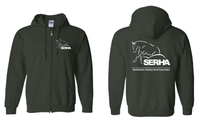 SERHA Youth Sizes Full Zip Hooded Sweatshirt