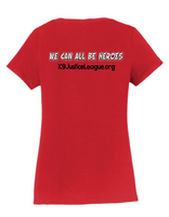 K9JL Ladies' N-Neck Tee