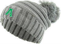 Arundel Spirit Wear Cable Knit Pom Slouch Beanie