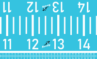 Basic Dock Diving Distance Banner