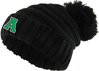 Arundel Spirit Wear Cable Knit Pom Slouch Beanie