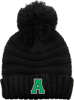 Arundel Spirit Wear Cable Knit Pom Slouch Beanie