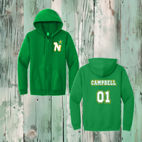 North Stars Full Zip Hooded Sweatshirt (Youth & Adult)