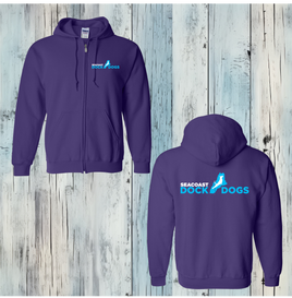 Seacoast DockDogs Full Zip Hooded Sweatshirt
