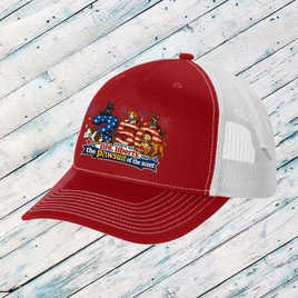 The Pawsuit of the Scent 5 Panel Trucker Cap
