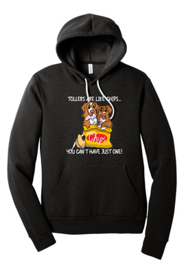 Tollers Are Like Chips Long Sleeve Super Soft Hoodie