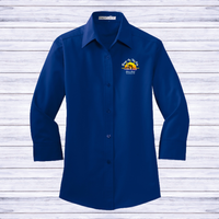 BOTBSC Ladies' 3/4 Sleeve Button Up Shirt