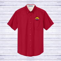 BOTBSC Adult Short Sleeve Button Up Shirt