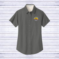 BOTBSC Ladies' Short Sleeve Button Up Shirt