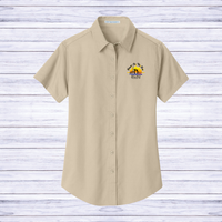 BOTBSC Ladies' Short Sleeve Button Up Shirt