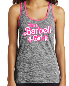I'm a Barbell Girl Performance Tank Top