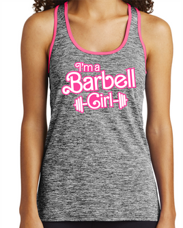FF: I'm a Barbell Girl Performance Tank Top