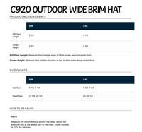 VCFA Outdoor Wide Brim Hat