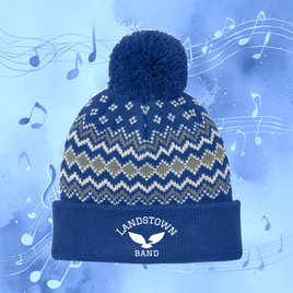 Landstown Band Knit Pom Beanie