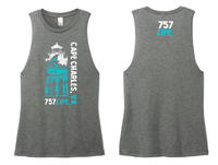 757LIFE Cape Charles Lighthouse Ladies Muscle Tank