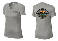 CDDWC25 Ladies' Performance V-Neck Tee