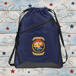 CDDWC26 Zip It Drawstring Bag