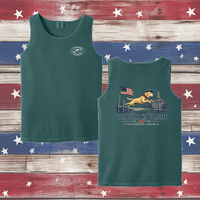 CDD Colonial K9 Classic Adult Pigment Dyed Tank Top