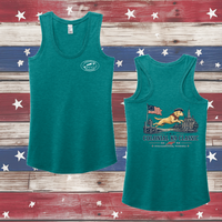 CDD Colonial K9 Classic Ladies' Triblend Racerback Tank