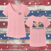 CDD K9 Colonial Classic Ladies' Triblend V-Neck Tee