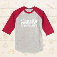 Charity P&K Youth Baseball Tee