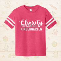 Charity P&K Toddler Football Tee
