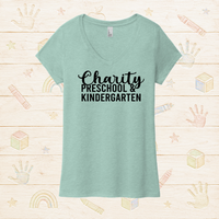 Charity P&K Ladies' Triblend V-Neck Tee