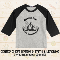 Charity P&K Youth Baseball Tee