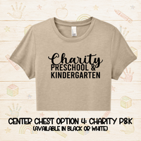 Charity P&K Ladies' Triblend Short Sleeve Tee