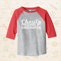 Charity P&K Toddler Baseball Tee