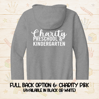 Charity P&K Adult Full Zip Hooded Sweatshirt
