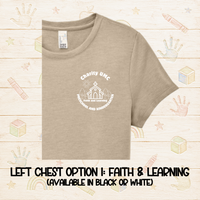 Charity P&K Ladies' Triblend Short Sleeve Tee
