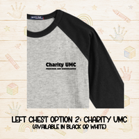 Charity P&K Youth Baseball Tee