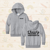 Charity P&K Toddler Full Zip Hooded Sweatshirt