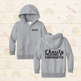Charity P&K Toddler Full Zip Hooded Sweatshirt