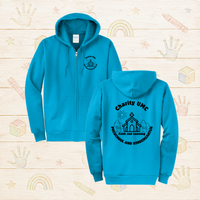 Charity P&K Adult Full Zip Hooded Sweatshirt