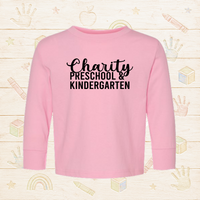 Charity P&K Toddler Long Sleeve Tee