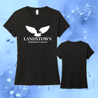 Landstown Marching Eagles Triblend Short Sleeve Tee