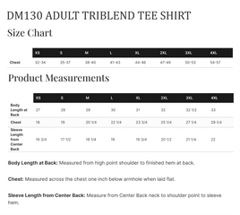 757LIFE Make it Your Own Triblend Short Sleeve Tee