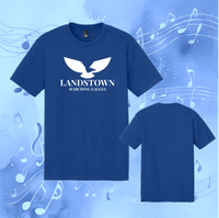 Landstown Marching Eagles Triblend Short Sleeve Tee