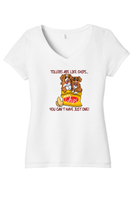 Tollers Are Like Chips Ladies' Triblend V-Neck Tee