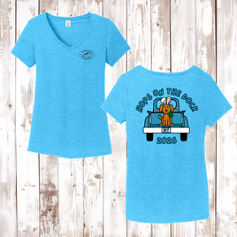 CDD Hops on the Dock Ladies' Triblend V-Neck Tee