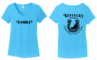 KYDD Family Ladies' V-Neck Triblend  Tee