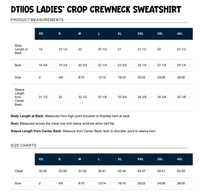 FF: Deadlift Ladies' Crop Crewneck Sweatshirt