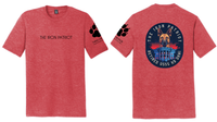 The Iron Patriot/Paws of Honor Triblend Short Sleeve Tee